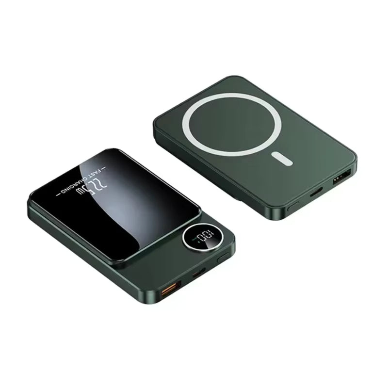 Power Bank Magnético 100.000mAh | Carregamento Rápido USB-C & MagSafe